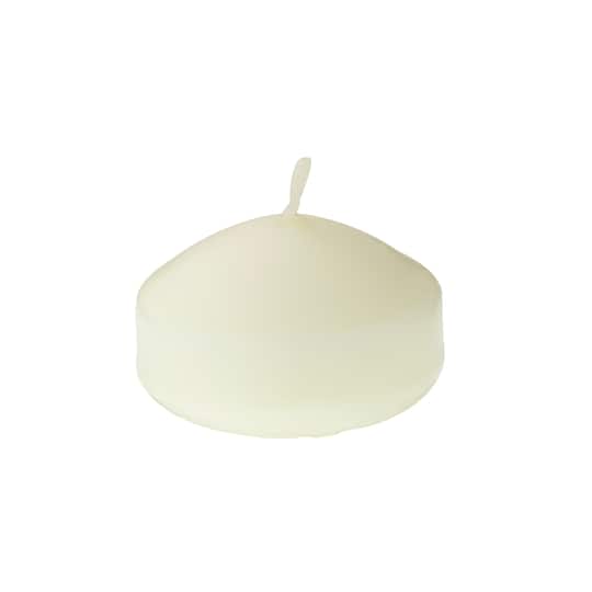 Michaels, Ivory Floater Candle by Ashland® – Category: Wax Candles